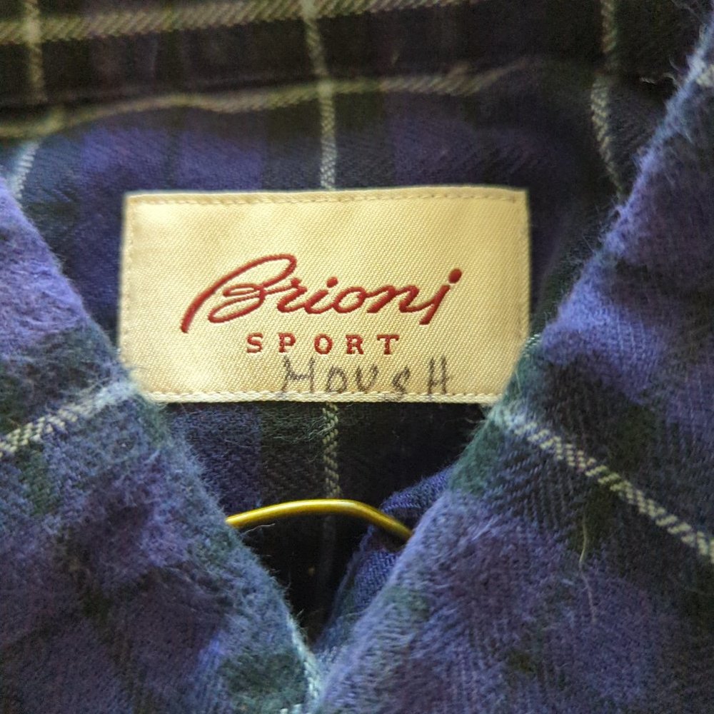 Brioni sport work shirt